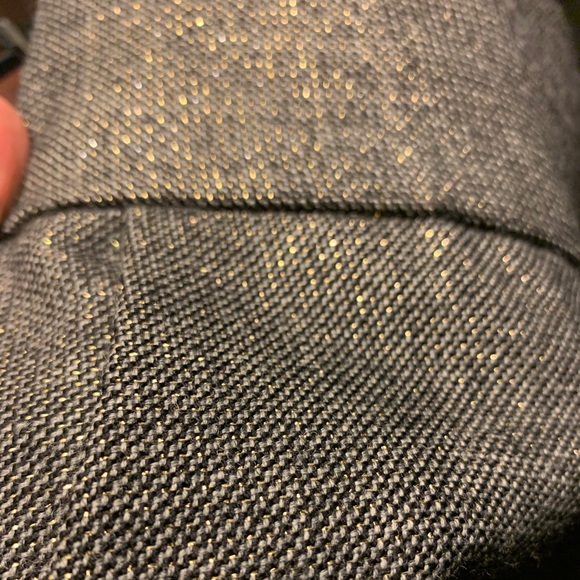 NWOT J Crew Lined Wool Skirt w/Metallic Thread - Picture 6 of 8